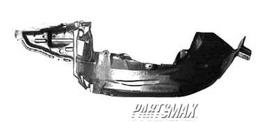 1250 | 2000-2001 NISSAN MAXIMA LT Front fender splash shield all | NI1250111|638412Y900