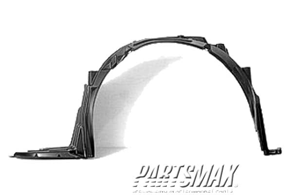 1250 | 2002-2006 NISSAN ALTIMA LT Front fender splash shield fender liner | NI1250113|638438J000