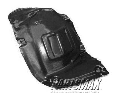 1251 | 1996-1999 NISSAN PATHFINDER RT Front fender splash shield to 12/98; front | NI1251104|638440W000