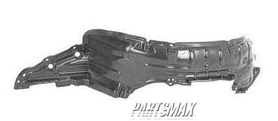 1251 | 1998-1999 NISSAN ALTIMA RT Front fender splash shield fender liner | NI1251109|638429E000