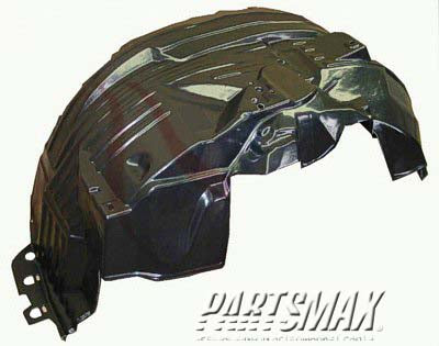 1251 | 2005-2021 NISSAN FRONTIER RT Front fender splash shield 2.5L | NI1251128|63840ZS00A