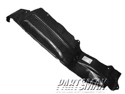 1251 | 2005-2015 NISSAN XTERRA RT Front fender splash shield plastic liner | NI1251132|63840EA200