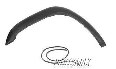 1268 | 1999-2002 NISSAN PATHFINDER LT Front fender flare LE; from 12/98; black - paint to match | NI1268101|638112W306