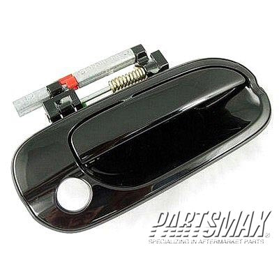 1310 | 2001-2006 NISSAN SENTRA LT Front door handle outer black; w/keyless entry | NI1310117|806076Z603