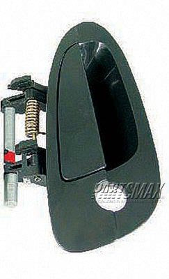 1310 | 2002-2006 NISSAN ALTIMA LT Front door handle outer Super Black (Code KH3) | NI1310123|806078J009