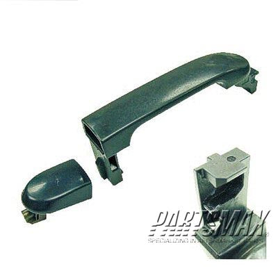 1310 | 2007-2012 NISSAN VERSA LT Rear door handle outer H/B; w/o Smart Entry System; w/Cap; PTM; see notes | NI1310130|82641EL12A-PFM