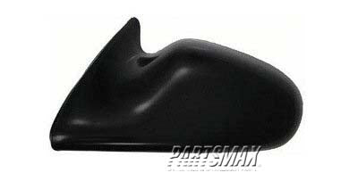 1320 | 2000-2001 NISSAN ALTIMA LT Mirror outside rear view power remote; black - paint to match | NI1320125|963020Z811