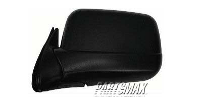 1320 | 1998-1999 NISSAN FRONTIER LT Mirror outside rear view manual; folding; black | NI1320139|96302ZD000