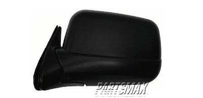 1320 | 1998-2000 NISSAN FRONTIER LT Mirror outside rear view power remote; black; XE | NI1320140|963023S500