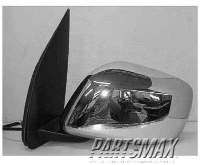 1320 | 2005-2012 NISSAN FRONTIER LT Mirror outside rear view extended cab; LE model | NI1320170|963029BC8C