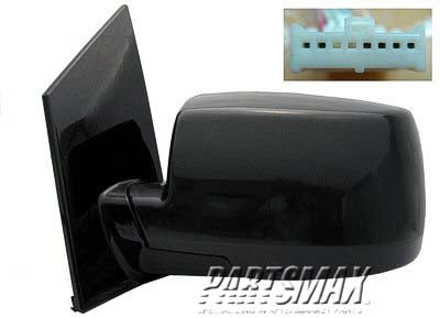 1700 | 2009-2009 NISSAN QUEST LT Mirror outside rear view SE; Power; Heated; w/Memory | NI1320192|96302ZS80E