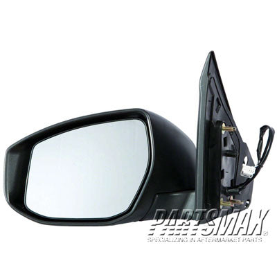1320 | 2013-2013 NISSAN SENTRA LT Mirror outside rear view Power; Non-Heated; w/o Signal Lamp; w/Cover; PTM; see notes | NI1320238|963023SG0B-PFM