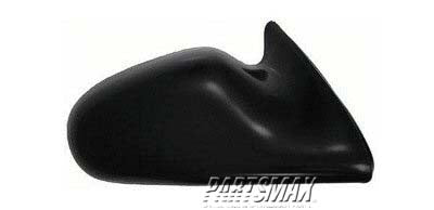 1710 | 2000-2001 NISSAN ALTIMA RT Mirror outside rear view power remote; black - paint to match | NI1321125|963010Z811