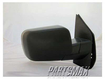 1321 | 2004-2015 NISSAN TITAN RT Mirror outside rear view Manual w/Texture Cover (XE Model) | NI1321171|96301ZH00A