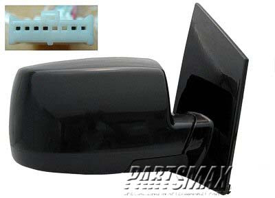 1710 | 2009-2009 NISSAN QUEST RT Mirror outside rear view SE; Power; Heated; w/Memory | NI1321192|96301ZS80E
