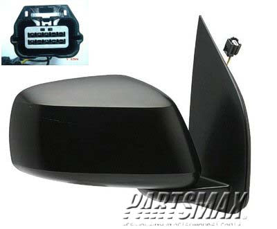 1321 | 2005-2012 NISSAN PATHFINDER RT Mirror outside rear view LE | NI1321201|96301EA29E