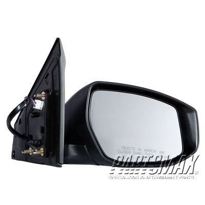 1321 | 2013-2013 NISSAN SENTRA RT Mirror outside rear view Power; Heated; w/Signal Lamp; w/Cover; PTM; see notes | NI1321237|963013SG0D-PFM