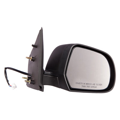 1321 | 2012-2014 NISSAN VERSA RT Mirror outside rear view SL|SV; Sedan; Power; Non-Heated; w/Cover; Textured Black; see notes | NI1321241|963013AN5B-PFM