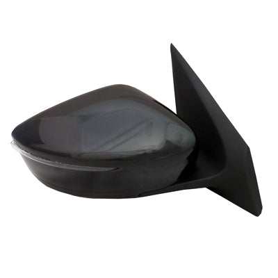 1710 | 2015-2017 NISSAN VERSA RT Mirror outside rear view Sedan; Power; w/Signal Lamp; w/Cover; PTM; see notes | NI1321253|963019KK0B-PFM