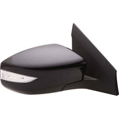1710 | 2016-2019 NISSAN SENTRA RT Mirror outside rear view Power; Non-Heated; w/Signal Lamp; w/Cover; PTM; see notes | NI1321268|963013YU4F-PFM