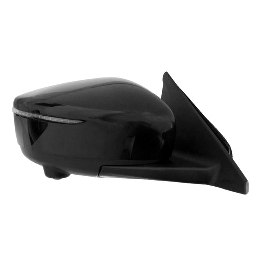 1710 | 2018-2018 NISSAN KICKS RT Mirror outside rear view SR; Heated; w/Signal Lamp; w/o Blind Spot Det; w/Cover; PTM; see notes | NI1321296|963015RL0D-PFM
