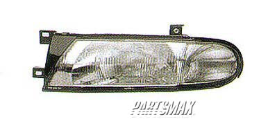1150 | 1993-1997 NISSAN ALTIMA LT Headlamp assy composite XE/GXE | NI2502114|B60601E411