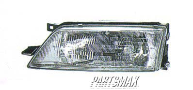 2502 | 1995-1996 NISSAN MAXIMA LT Headlamp assy composite all | NI2502116|2606040U26