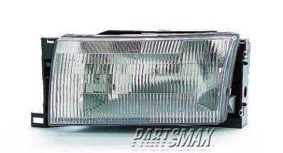 2502 | 1993-1995 NISSAN QUEST LT Headlamp assy composite all | NI2502118|B60600B000