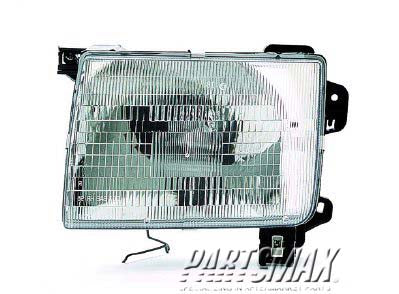 2502 | 1998-2000 NISSAN FRONTIER LT Headlamp assy composite To 9-99 | NI2502121|260603S525