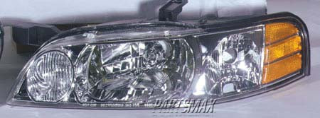2502 | 2000-2001 NISSAN ALTIMA LT Headlamp assy composite includes park/signal lamps | NI2502126|260600Z825