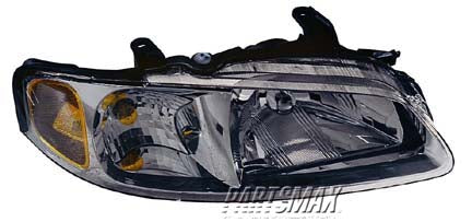 1150 | 2000-2001 NISSAN SENTRA LT Headlamp assy composite all | NI2502129|260605M026