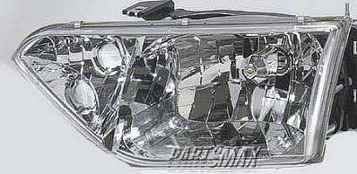 2502 | 2001-2002 NISSAN QUEST LT Headlamp assy composite all | NI2502140|B60602Z400