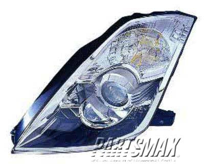 1150 | 2006-2006 NISSAN 350Z LT Headlamp assy composite XENON | NI2502159|26060CF40B