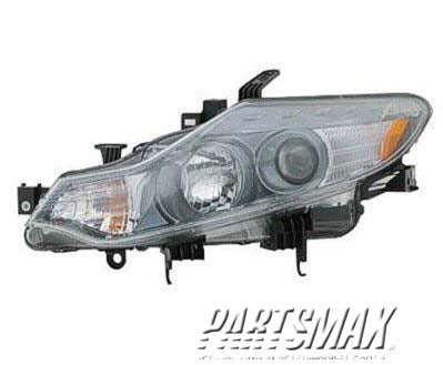 2502 | 2009-2010 NISSAN MURANO LT Headlamp assy composite Halogen | NI2502185|260601AA0A