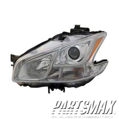 1150 | 2009-2013 NISSAN MAXIMA LT Headlamp assy composite Xenon | NI2502186|260609N01A