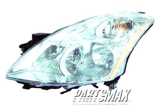 2502 | 2010-2012 NISSAN ALTIMA LT Headlamp assy composite Sedan; Halogen | NI2502190|26060ZX00A