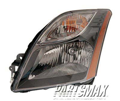 2502 | 2010-2012 NISSAN SENTRA LT Headlamp assy composite SR 2.0L/2.5L | NI2502193|26060ZT50B