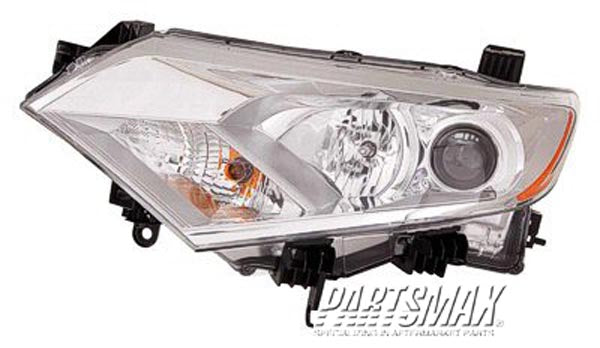 1150 | 2011-2011 NISSAN QUEST LT Headlamp assy composite Halogen | NI2502199|260601JA2A
