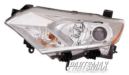 1150 | 2011-2011 NISSAN QUEST LT Headlamp assy composite Halogen | NI2502199|260601JA2A