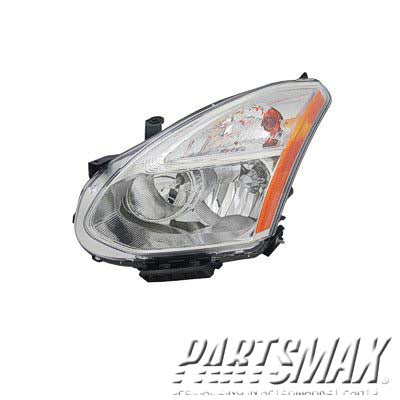 2502 | 2011-2012 NISSAN ROGUE LT Headlamp assy composite Halogen | NI2502202|260601VK0A