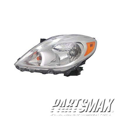 2502 |  2012-2014 NISSAN VERSA LT Headlamp assy composite Sedan | NI2502207|260603AN0B