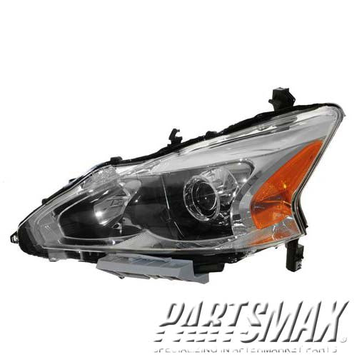 2502 | 2013-2015 NISSAN ALTIMA LT Headlamp assy composite Sedan; Halogen | NI2502208|260603TA9A