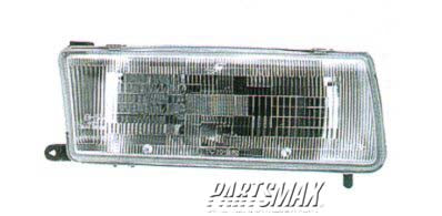 2503 | 1991-1992 NISSAN SENTRA RT Headlamp assy composite all | NI2503106|B601065Y00
