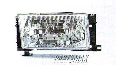 2503 | 1996-1998 NISSAN QUEST RT Headlamp assy composite all | NI2503119|B60106B000