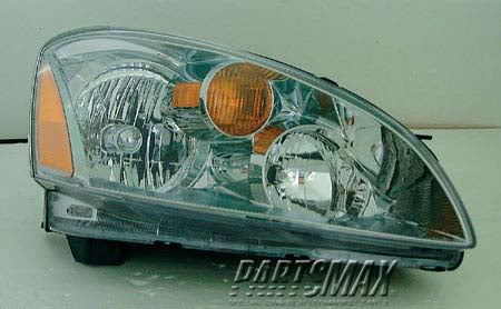 2503 | 2002-2004 NISSAN ALTIMA RT Headlamp assy composite includes park/signal lamps; w/o HID | NI2503142|260103Z626