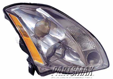 2503 | 2004-2004 NISSAN MAXIMA RT Headlamp assy composite Halogen | NI2503150|260107Y025