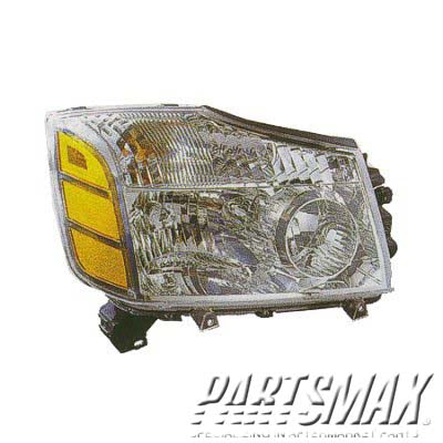 2503 | 2004-2004 NISSAN PATHFINDER ARMADA RT Headlamp assy composite all | NI2503154|260107S026