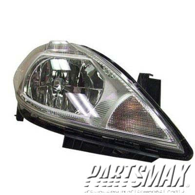 1160 | 2007-2012 NISSAN VERSA RT Headlamp assy composite all | NI2503165|26010EM30A