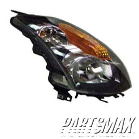 2503 | 2007-2007 NISSAN ALTIMA RT Headlamp assy composite HYBRID; w/Halogen; w/Black Bezel | NI2503166|26010JA00A