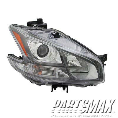 2503 | 2011-2014 NISSAN MAXIMA RT Headlamp assy composite 3.5 SV; Xenon; w/Sport Pkg | NI2503205|26010ZY80A